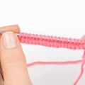 Cambia colore mentre lavori a maglia