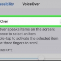 Disattiva voiceover sul tuo iphone