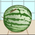 Guarda se un cocomero è marcio