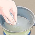 Separare il sale e l'acqua