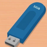 Salvataggio di immagini su una chiavetta usb