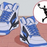 Indossando air jordan