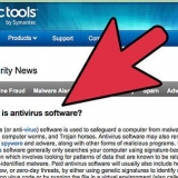 Installa un software antivirus