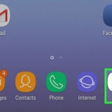 Nascondi app su un samsung galaxy