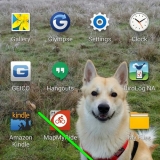Eliminazione di app su un dispositivo android