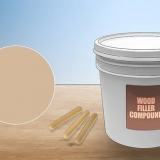 Riempimento di crepe nel legno