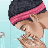 Applicare la crema cc