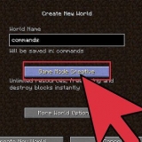 Utilizzo dei blocchi di comando in minecraft