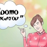 Dì grazie in giapponese