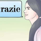Dire grazie in italiano