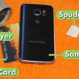 Rimozione del retro di un samsung galaxy