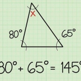 Determinazione del terzo angolo di un triangolo