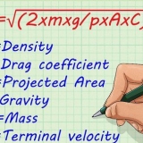 Determinazione della velocità terminale di un oggetto