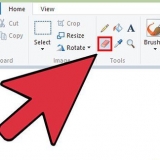 Modifica la dimensione dello strumento gomma in microsoft 7 paint