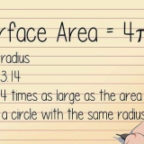 Determinazione dell'area di una sfera