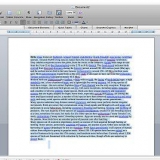Regolazione dell'interlinea in un documento di word