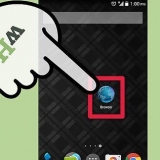 Impostazione della home page del browser web android