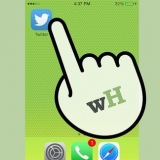 Elimina un account dall'app twitter per iphone