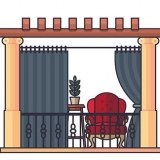 Racchiudere un balcone