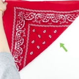 Come piegare una bandana