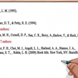 Scrivere una bibliografia in stile apa