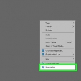 Crea uno sfondo del desktop da un'immagine