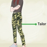 Styling dei pantaloni mimetici