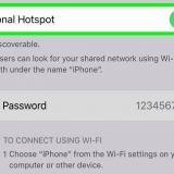 Collegamento di un computer a un hotspot