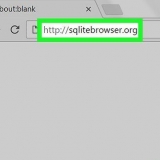 Apri un file di database su un pc o mac