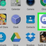 Uscita da un server discord su android
