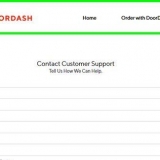 Elimina un account doordash