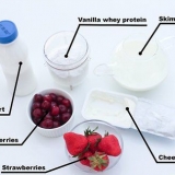 Preparare un frullato proteico