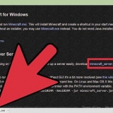 Configura un server minecraft rotto