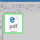 Modifica di un documento scansionato