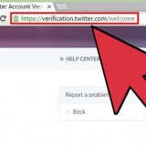 Ottieni un account verificato su twitter