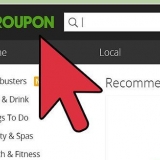 Utilizzo di un voucher groupon