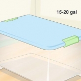 Realizzare una gabbia per criceti da una scatola di plastica