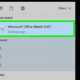 Crea una pagina indice in microsoft word