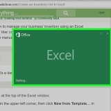 Crea un elenco di inventario in excel