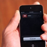 Riavvio di un ipod touch