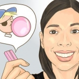 Soffiare una gomma da masticare