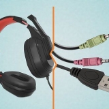 Collegamento delle cuffie a un pc