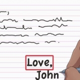 Fine di una lettera d'amore