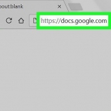 Crea una cartella in google documenti