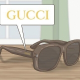 Riconoscimento di falsi occhiali da sole gucci