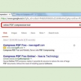 Comprimi un file pdf