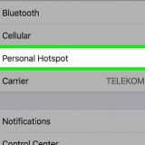 Trasforma il tuo iphone in un hotspot personale