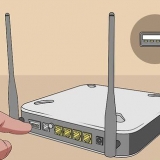 Collegamento di una stampante a una rete tramite usb
