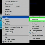 Riduci a icona un programma a schermo intero