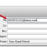 Invia un sms dalla tua email